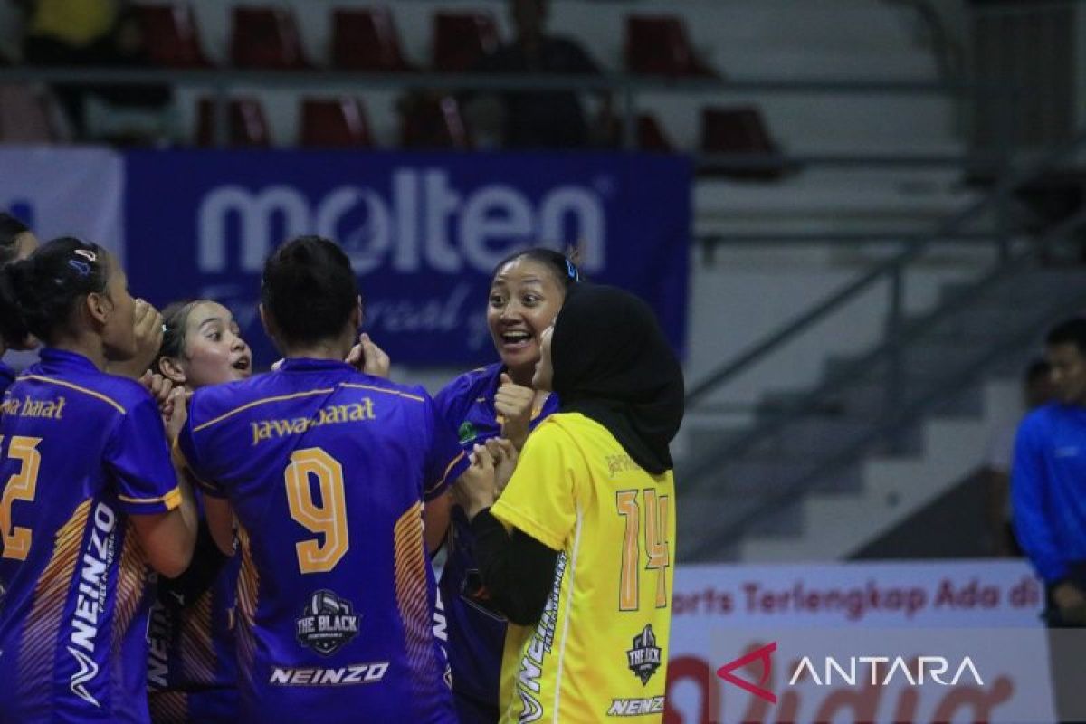 Tim putri Jabar ditantang DIY di final Kejurnas Voli