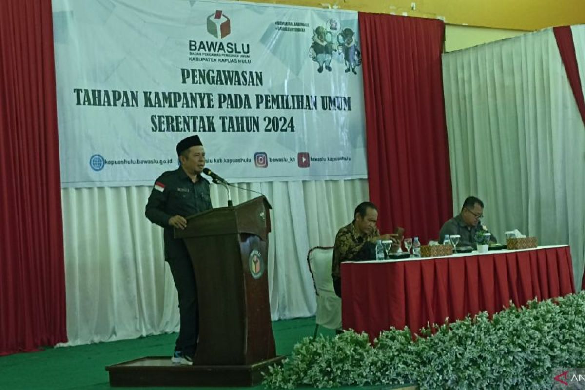 Bawaslu Kapuas Hulu ingatkan Panwascam antisipasi PSU saat Pemilu 2024