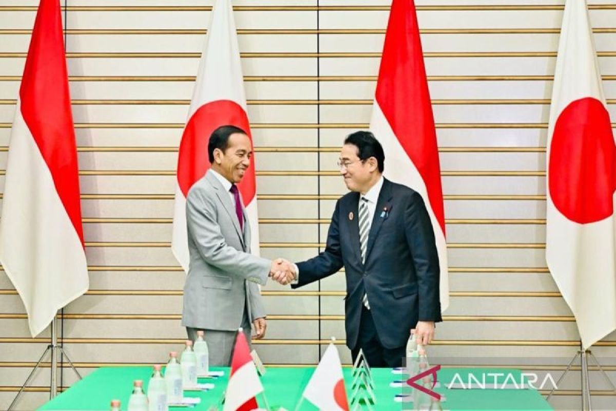 Jokowi dan PM Kishida bahas kerja sama bilateral hingga isu Palestina