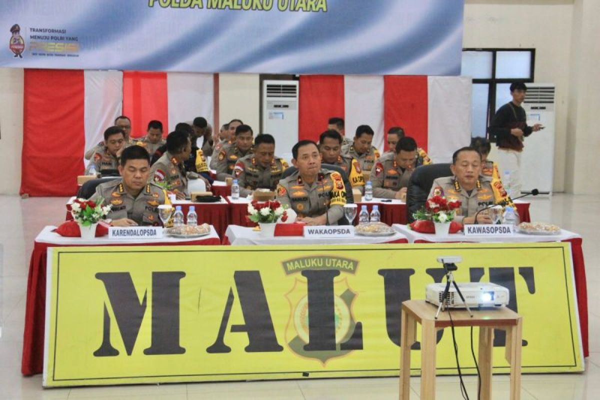 Wakapolda Malut minta jajarannya awasi distribusi logistik pemilu