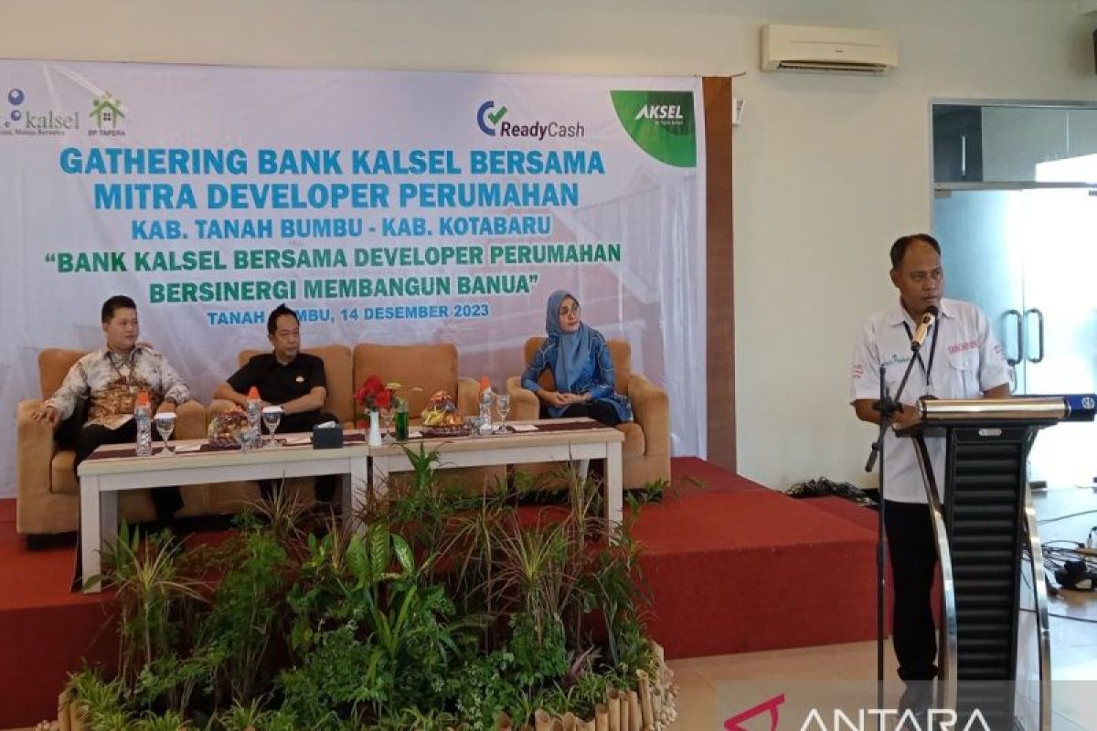 Bank Kalsel pacu pertumbuhan KPR melalui kerja sama developer perumahan