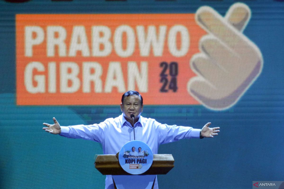 Survei Indometer: Elektabilitas Prabowo-Gibran  lebih dari 50 persen