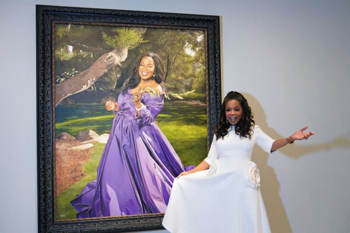 Potret Oprah Winfrey diabadikan di museum bersejarah AS