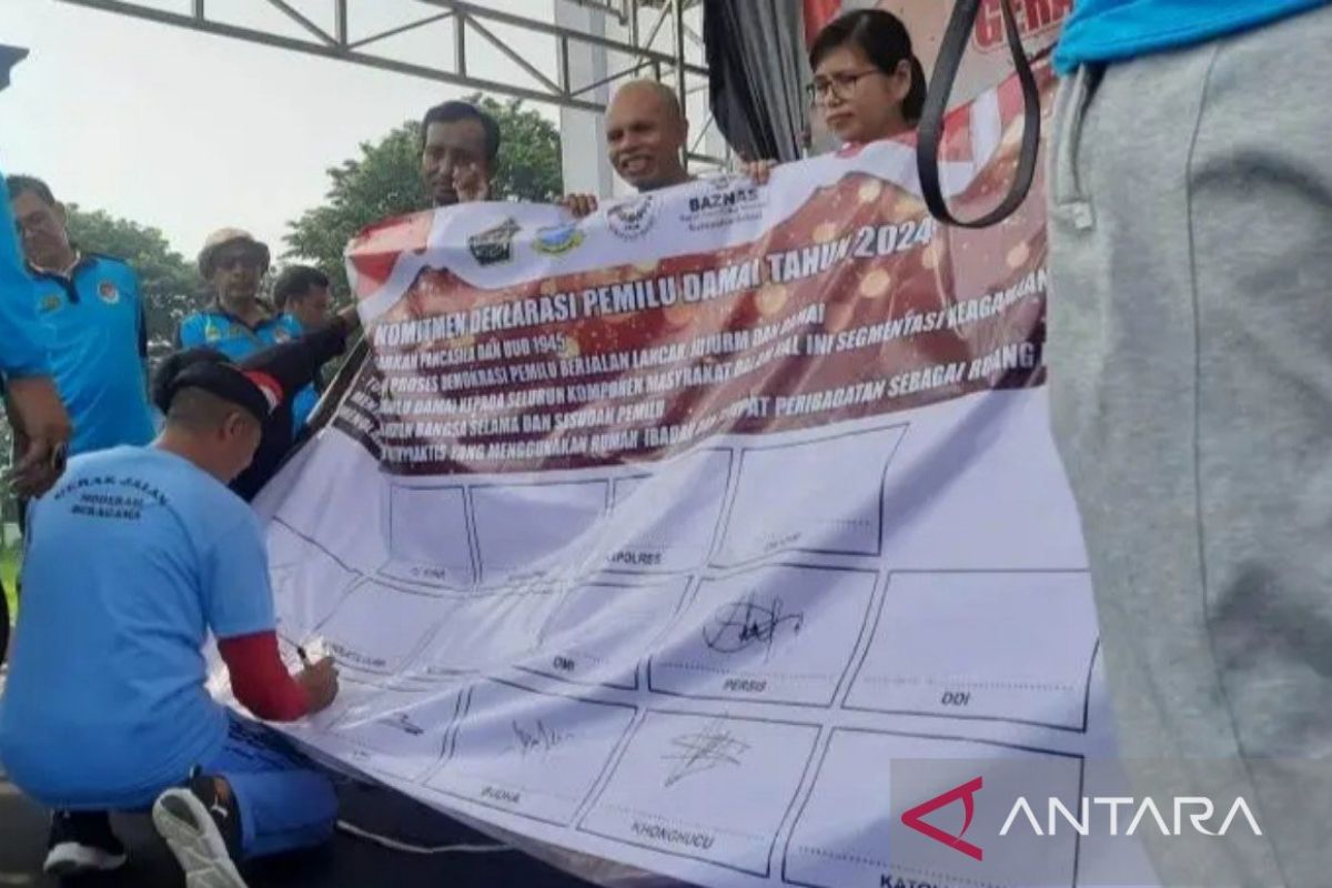 Tokoh lintas agama Bekasi tolak tempat ibadah untuk kampanye