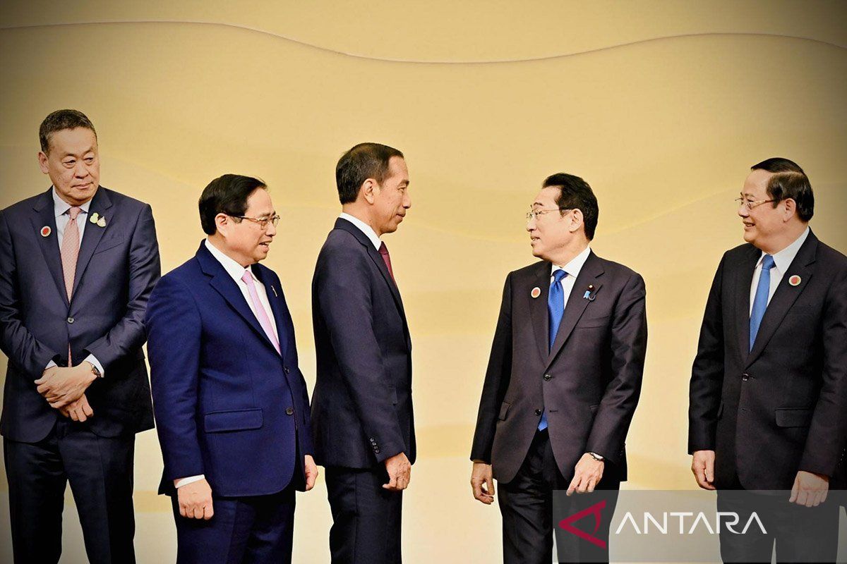 Jokowi announces partnership plans at ASEAN-Japan summit