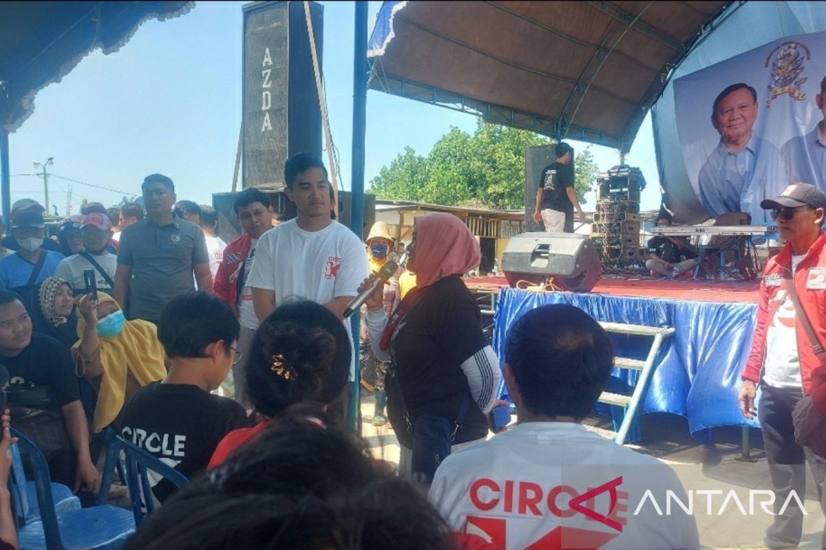 Kaesang dengarkan aspirasi nelayan di Rembang