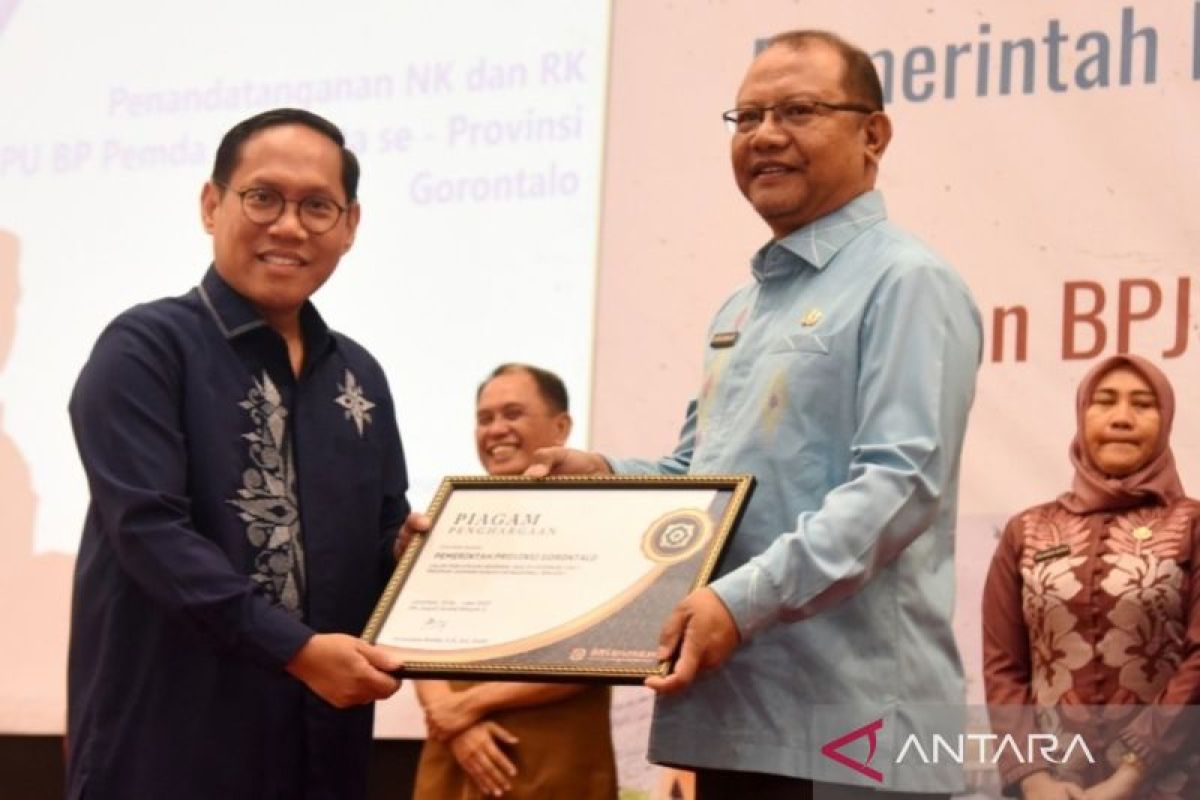 Gorontalo terbaik kelima nasional pada kepesertaan program UHC JKN