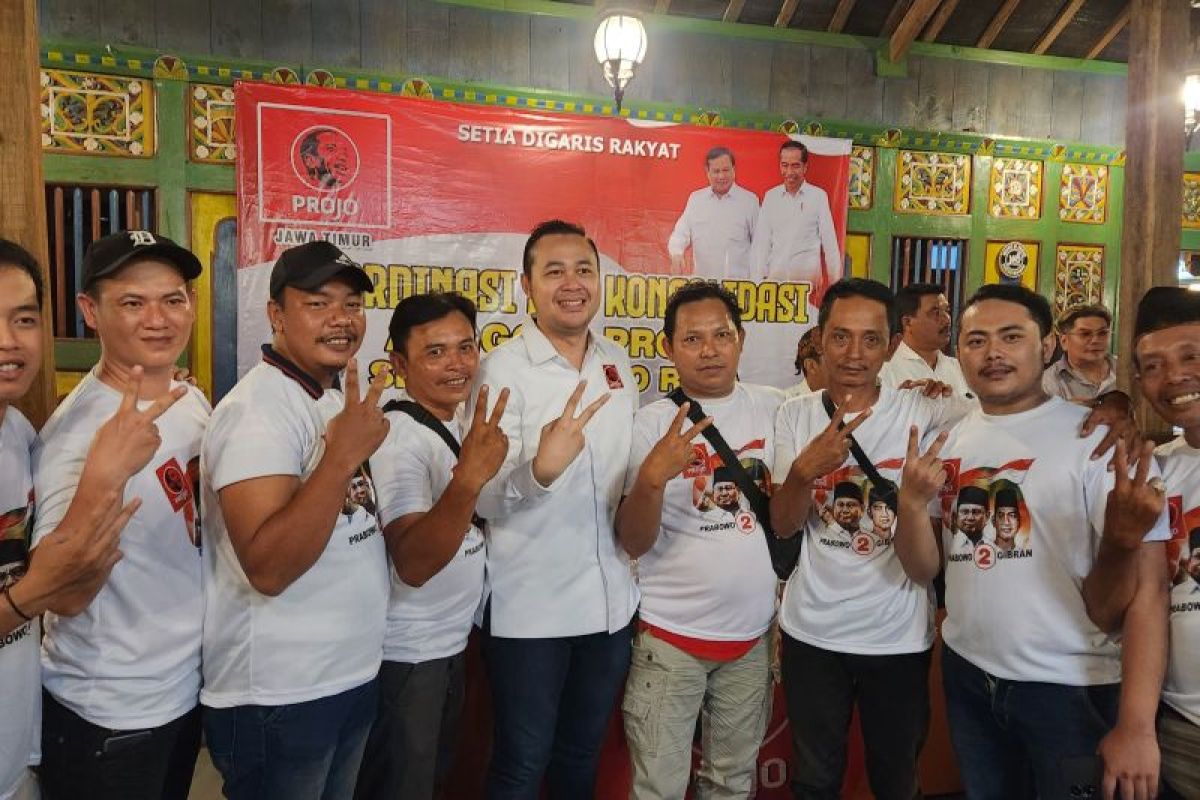 DPD Projo Jatim optimistis wujudkan kemenangan Prabowo-Gibran di 2024