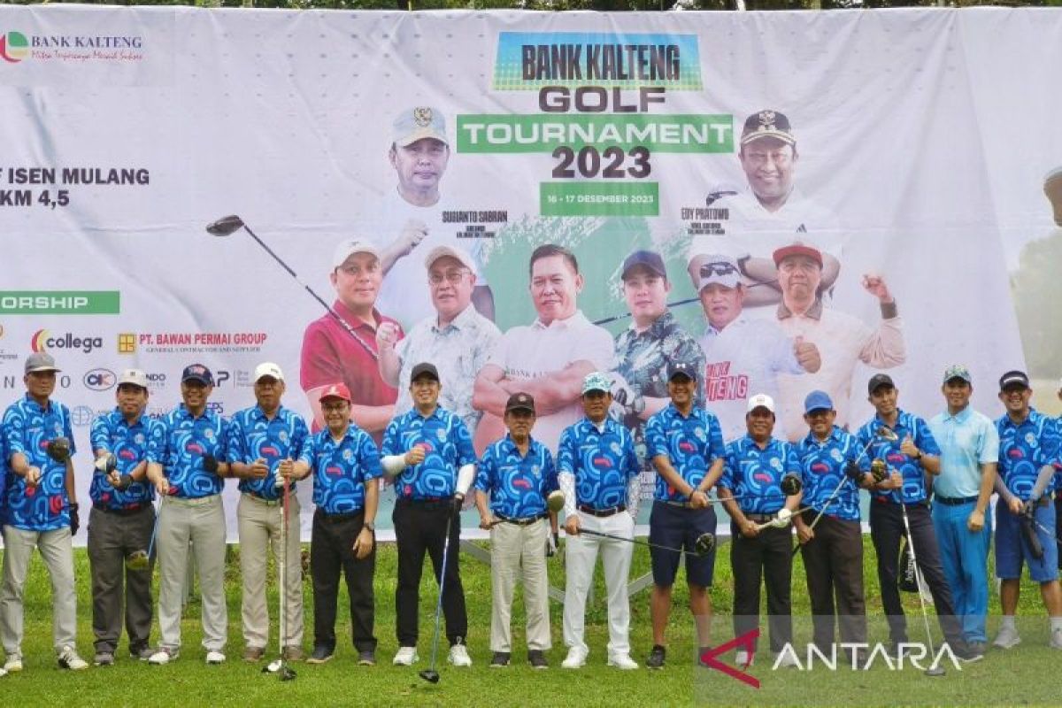 Bank Kalteng pacu pengembangan olahraga golf di Kalimantan Tengah
