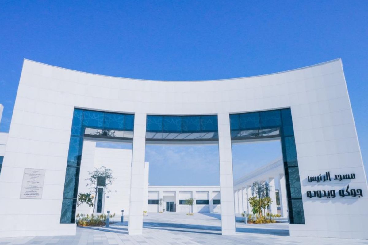 Masjid Presiden Jokowi di Abu Dhabi resmi dibuka