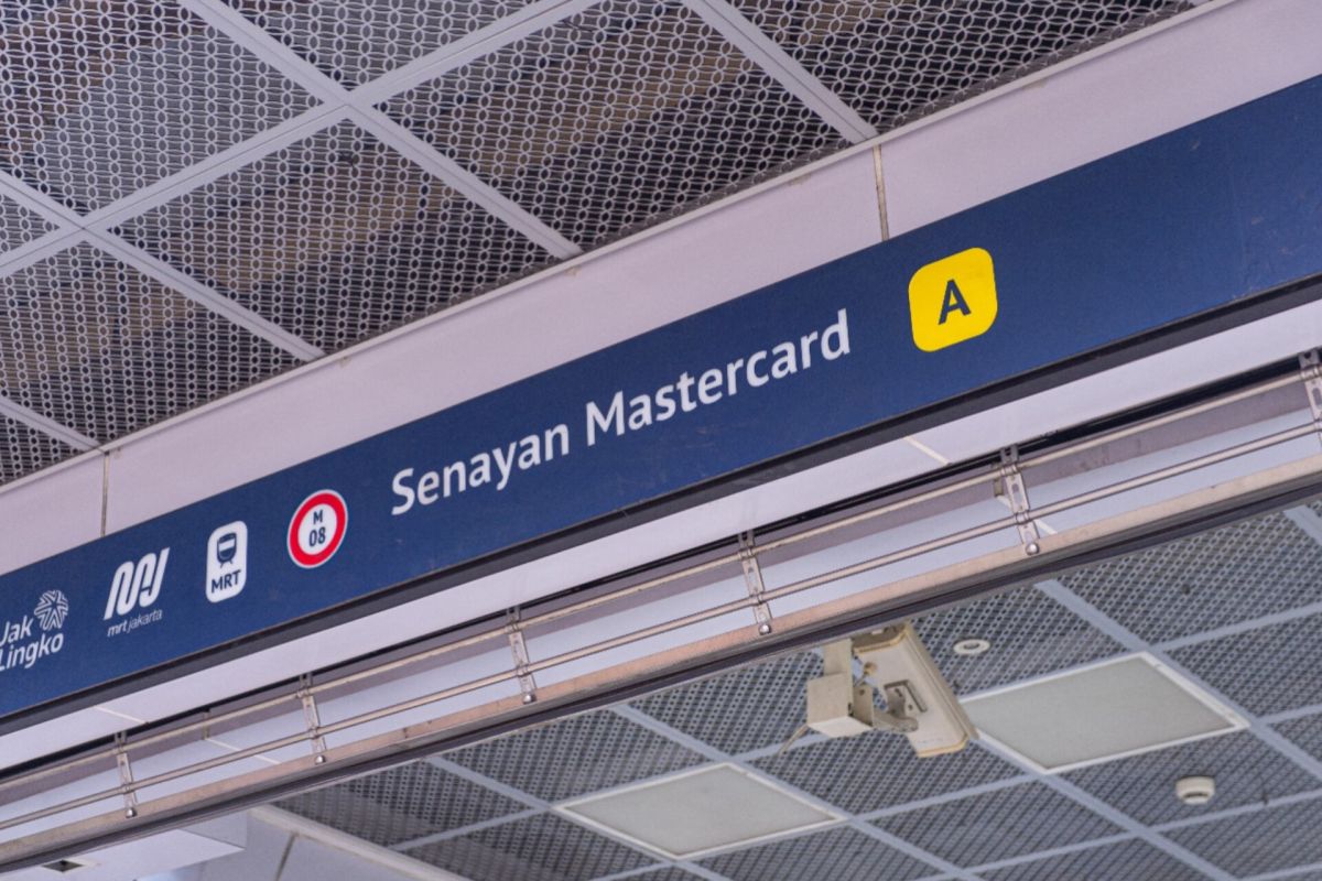 MRT Jakarta dan Mastercard kerja sama penamaan Stasiun Senayan