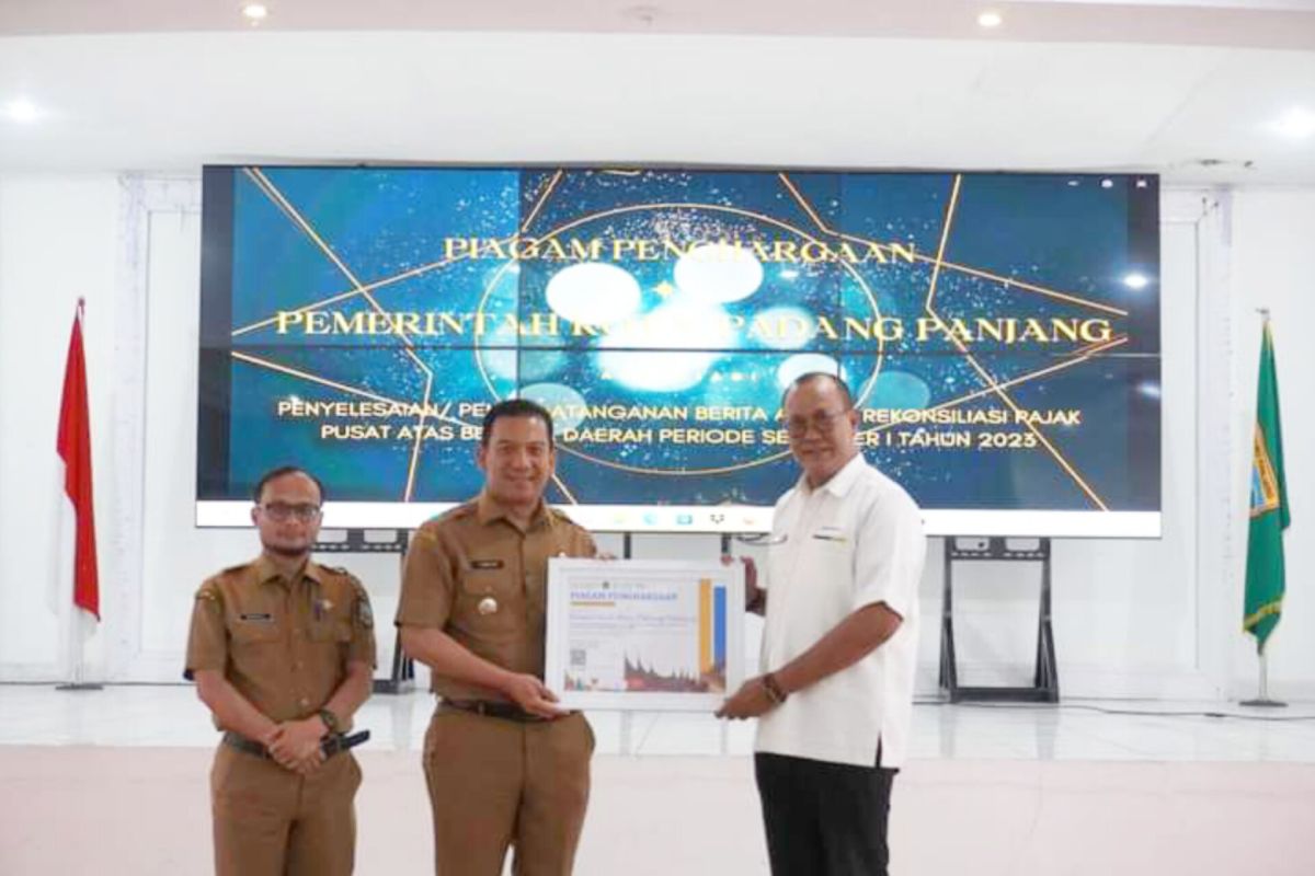 Padang Panjang terima 3 penghargaan KPPN