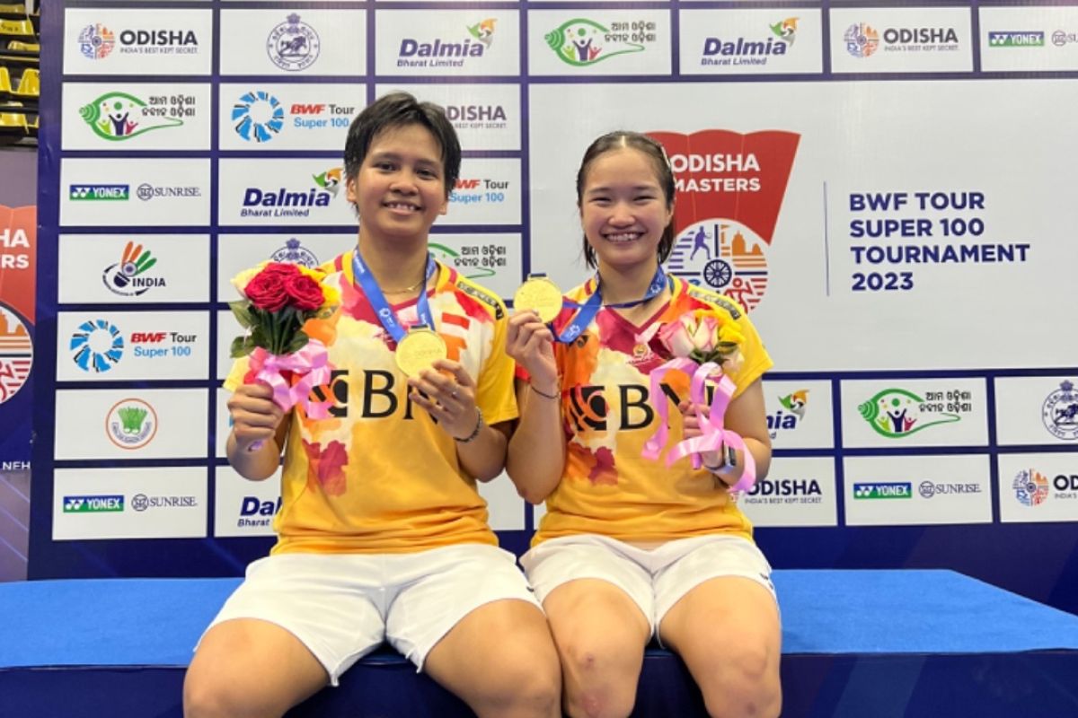 Meilysa/Rachel raih gelar juara Odisha Masters