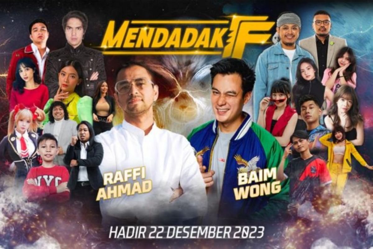 Raffi Ahmad dan Baim Wong  beradu di 