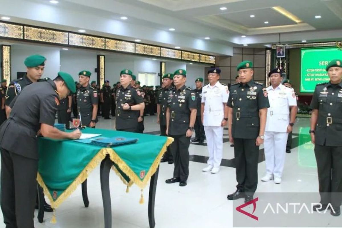 Pangdam Mulawarman:Pergantian jabatan upaya pembinaan personel