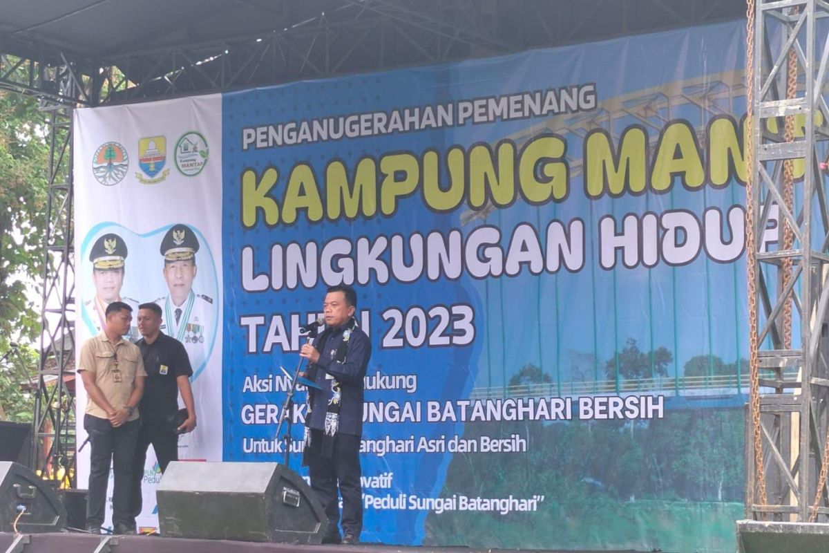 Program Kampung Mantap dukung gerakan Batanghari bersih