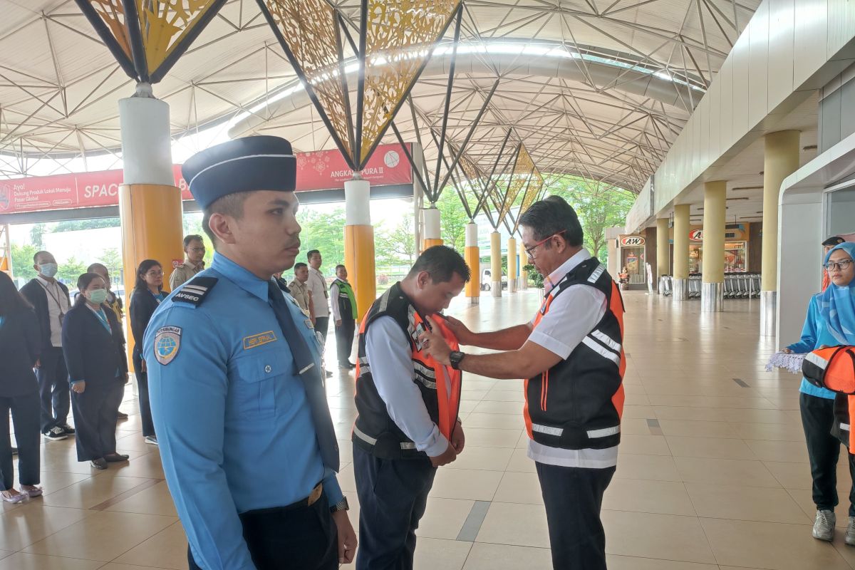 Bandara Jambi pastikan kesiapan personel hadapi lonjakan penumpang