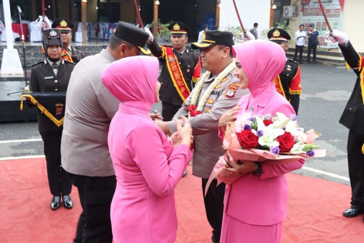 Polres Tanah Laut gelar pisah sambut Kapolres