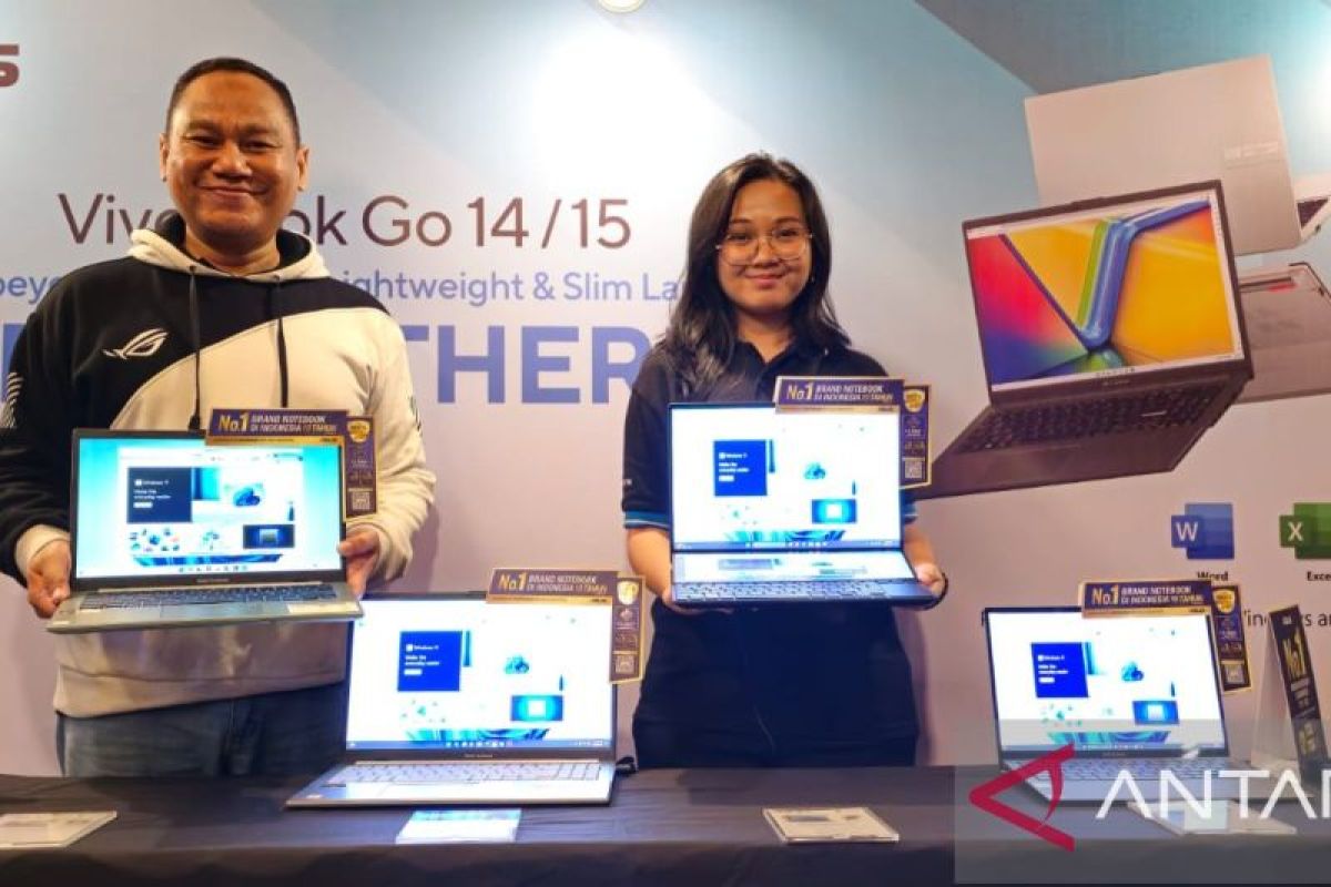 ASUS Vivobook Go 14, Laptop Thin and Light Entry-Level terbaik