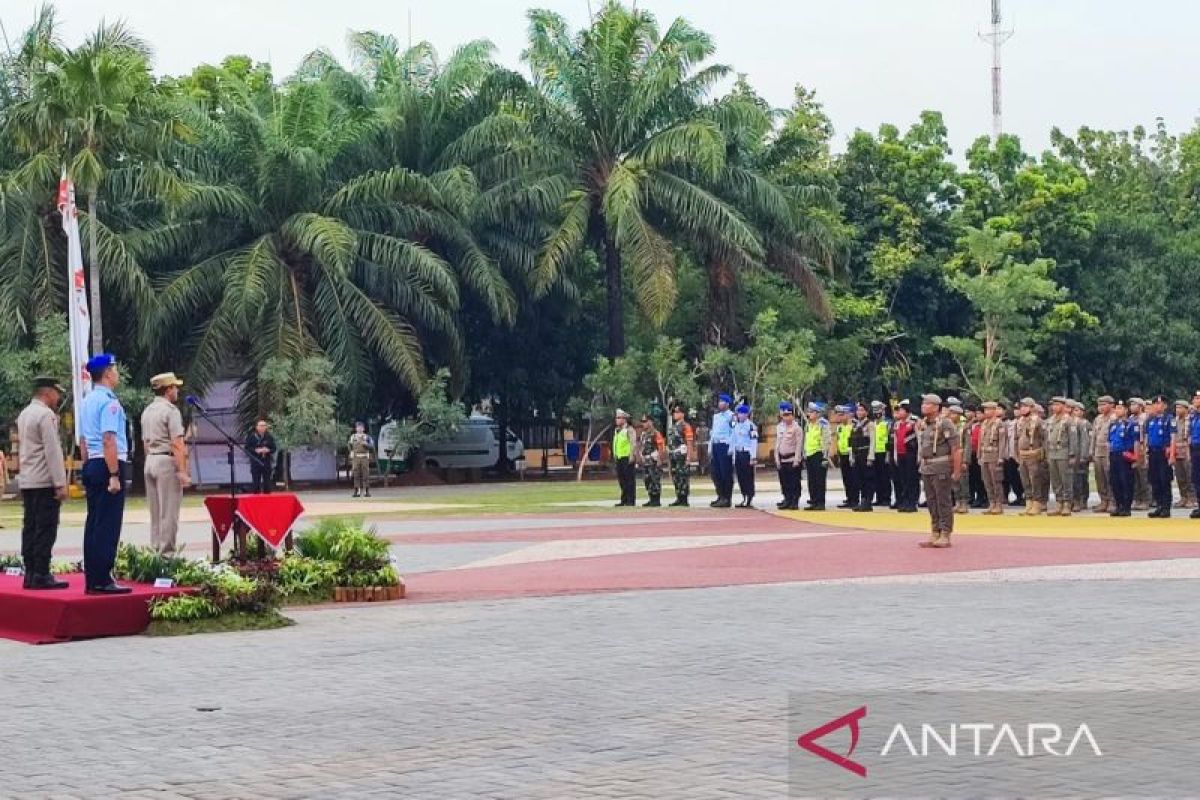 250 personel gabungan ikuti apel kesiapsiagaan pengamanan Natal