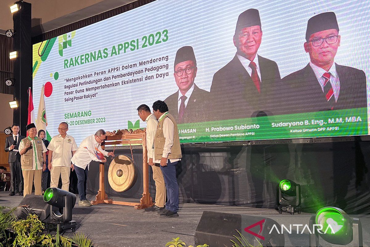 Rakernas APPSI di Semarang undang Mendag Zulhas dan Prabowo Subianto