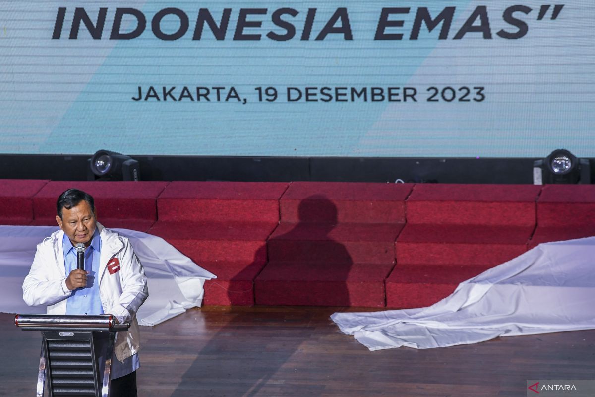 Prabowo minta jangan selalu ungkit hal negatif dan harus akui keberhasilan bangsa sendiri