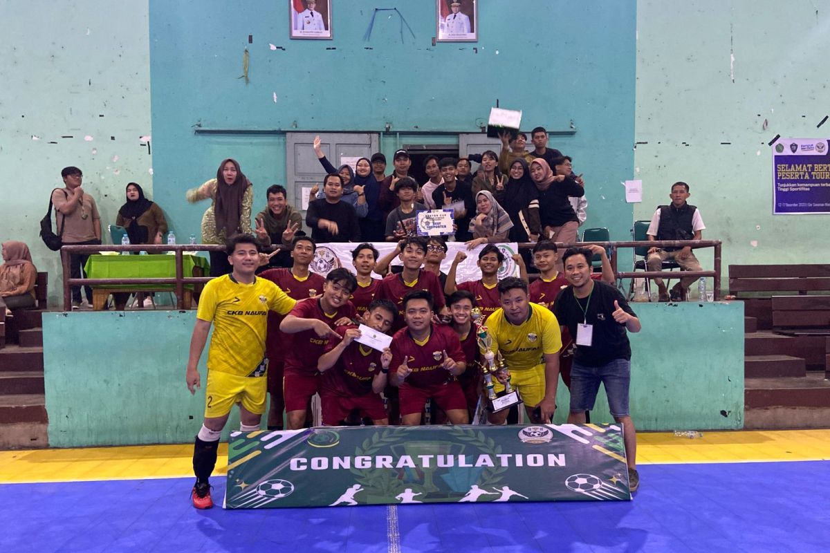 Tim Futsal Utama Fisipol UMPR juarai Rektor Cup 2023