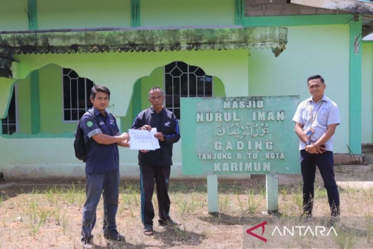 PT Timah bantu pembangunan rumah ibadah di Karimun