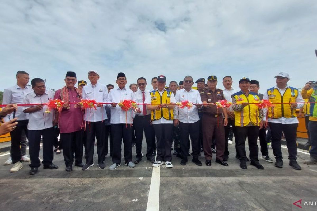 Provinsi Bengkulu resmikan jalan layang Destinasi Wisata DDTS