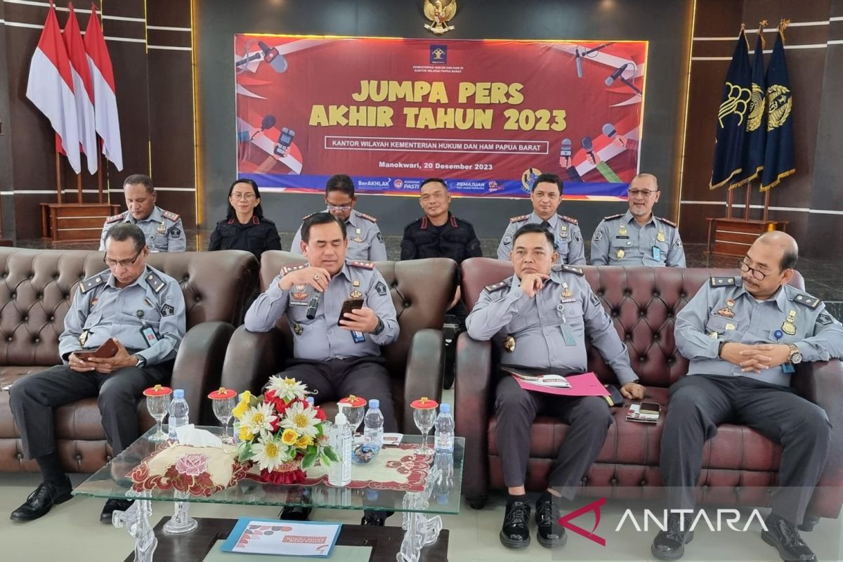 Kemenkumham Papua Barat usul 559 narapidana terima remisi Natal 2023