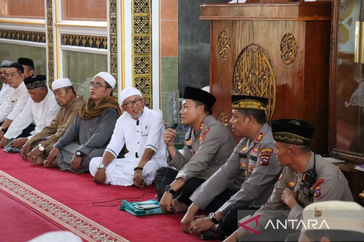 Upaya wujudkan pemilu damai, Polres Pasbar adakan pertemuan dengan sejumlah unsur masyarakat