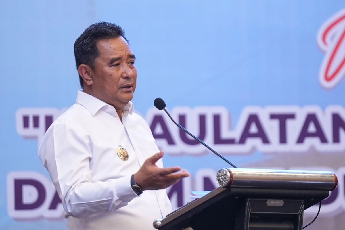 Pj Gubernur Sulsel paparkan potensi maritim Sulsel dukung Indonesia Emas 2045