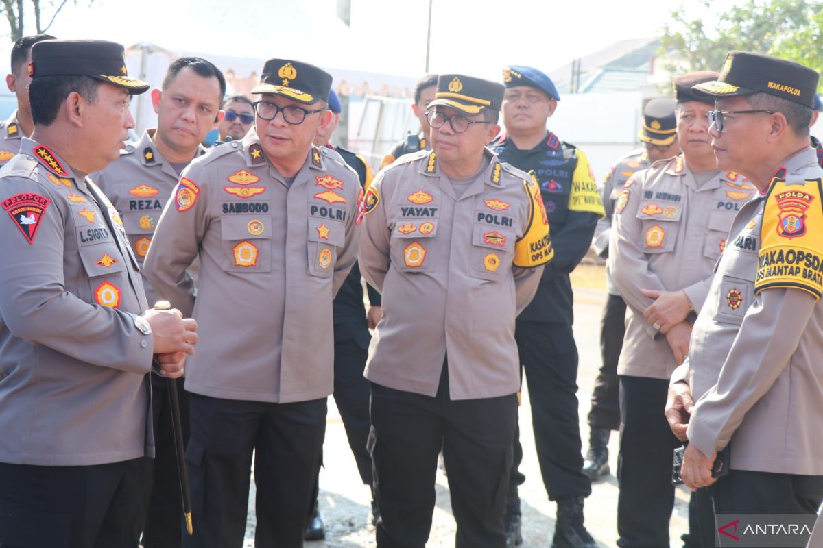 Kapolri tinjau kesiapan pembangunan Polres di IKN