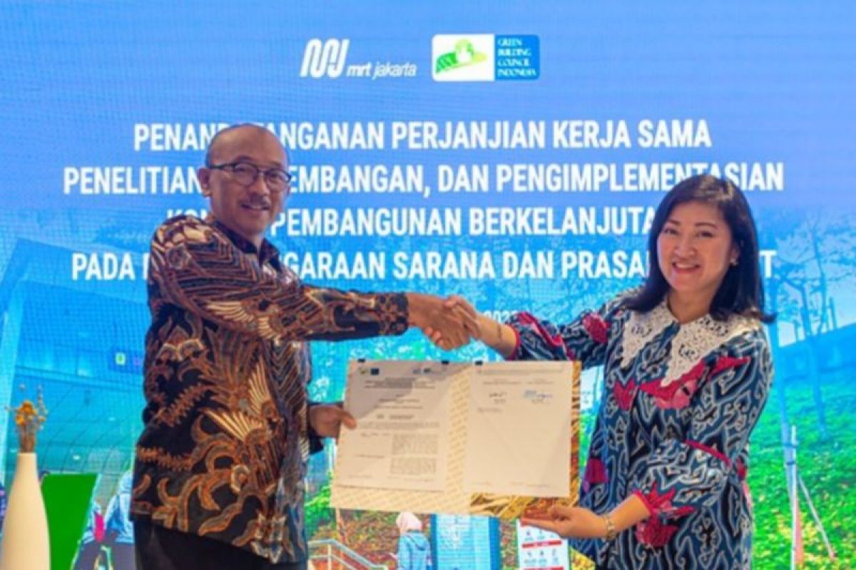 MRT Jakarta tingkatkan infrastruktur demi sertifikasi bangunan hijau