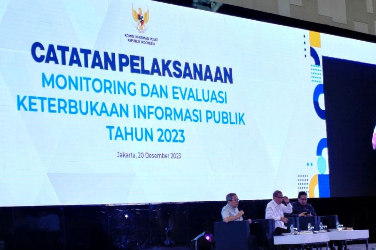 KIP gelar acara Catatan Pelaksanaan Monev Keterbukaan Informasi 2023