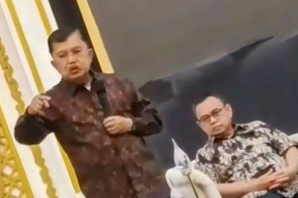 Jusuf Kalla dukung pasangan calon presiden dan wakil presiden Anies-Muhaimin