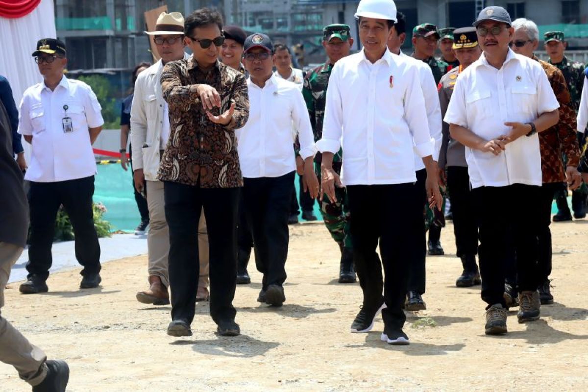 Jokowi sebut sebagian investor dalam negeri bermitra dengan asing