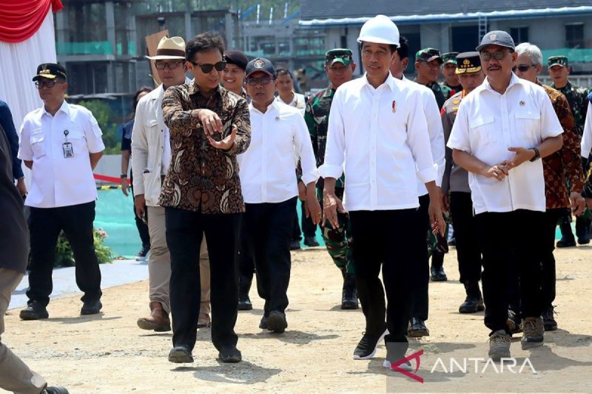 Jokowi sebut sebagian investor dalam negeri bermitra dengan asing