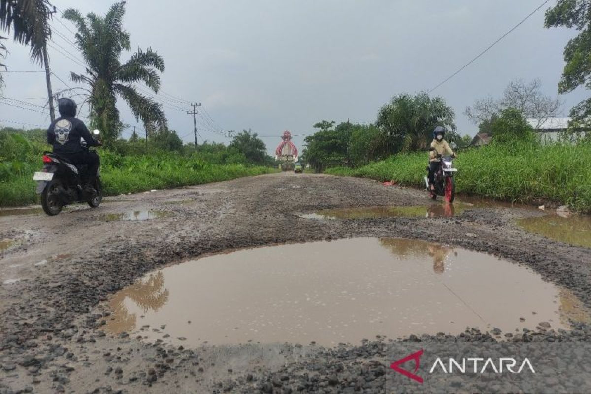Perbaikan jalan Lingkar Selatan Sampit akan kembali gandeng swasta