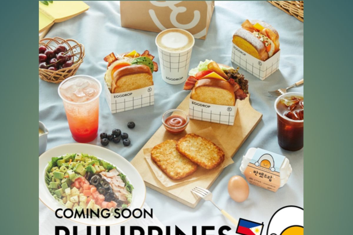 The Premium Egg Sandwich Brand EGGDROP to Open Global Stores in the Philippines