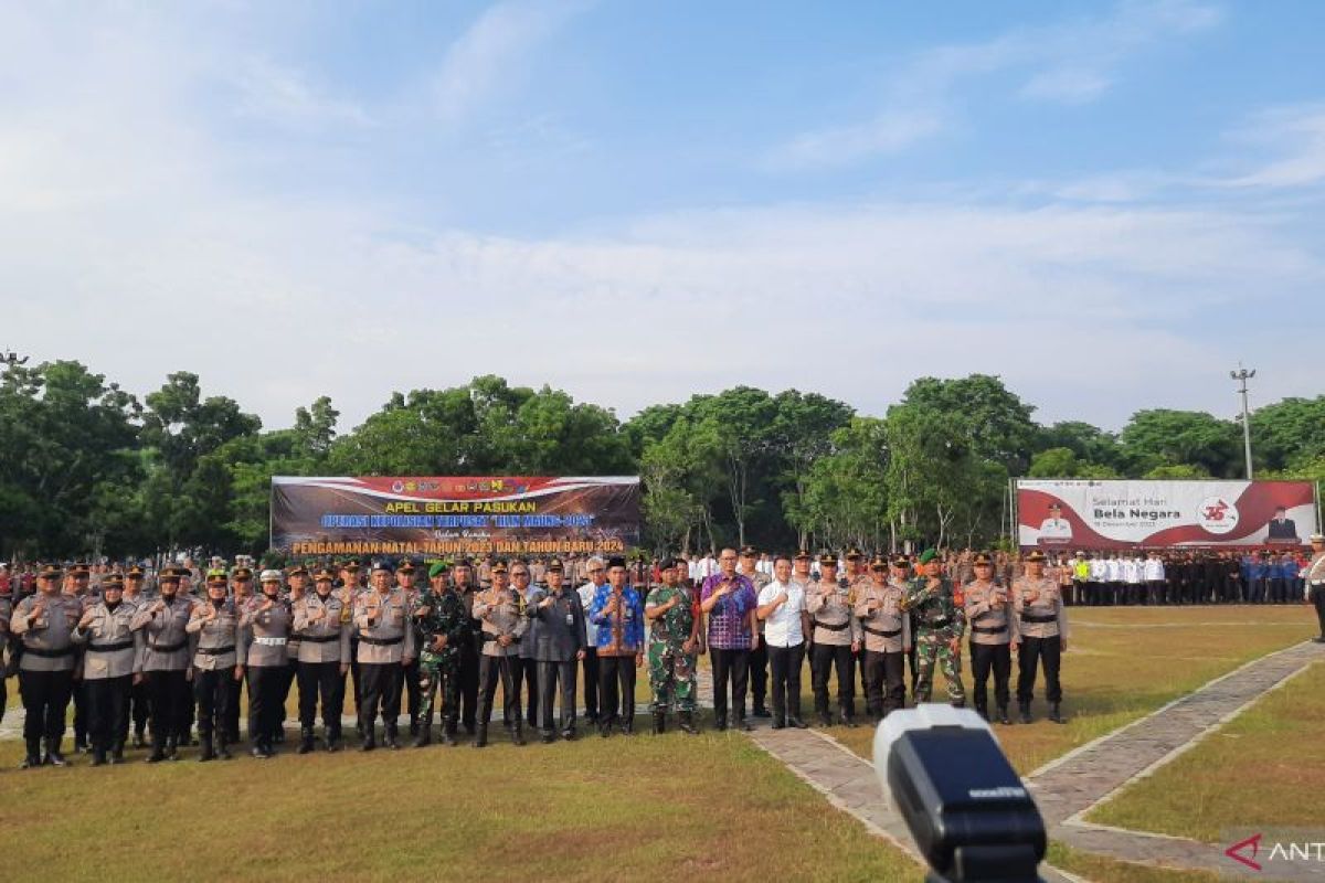 Polresta Tangerang gelar apel Operasi Lilin Maung 2023