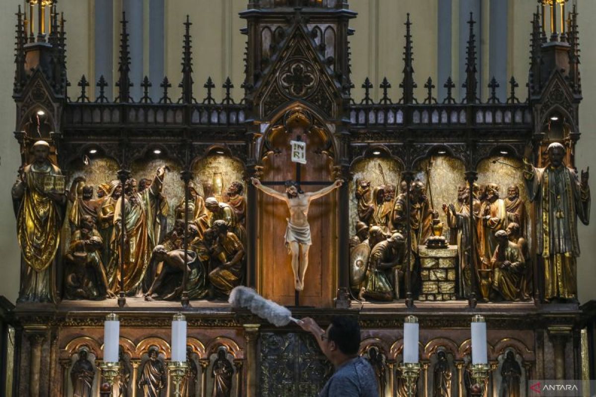 Katedral Jakarta sedia layanan hibrida pada dua sesi misa malam Natal