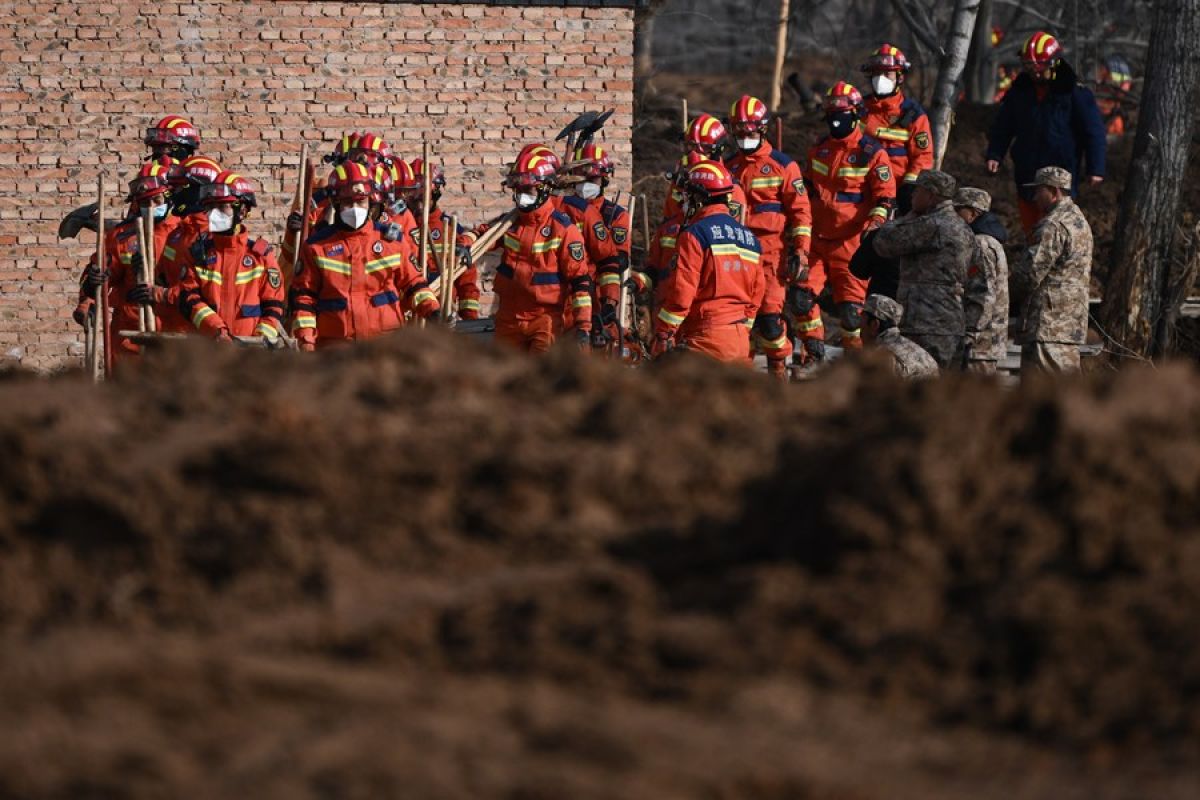 Jumlah korban tewas akibat gempa bumi di Qinghai, China jadi 22 orang