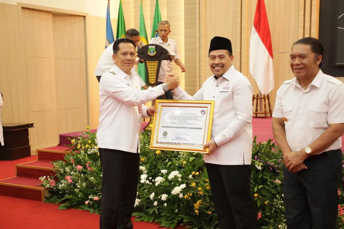 Pemkab Tangerang raih penghargaan dari Ombudsman