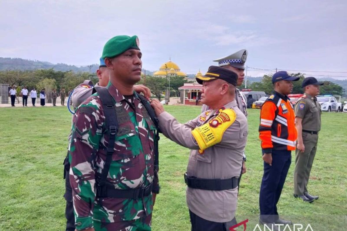 Polres Gorontalo Utara gelar pasukan operasi Lilin Otanaha 2023