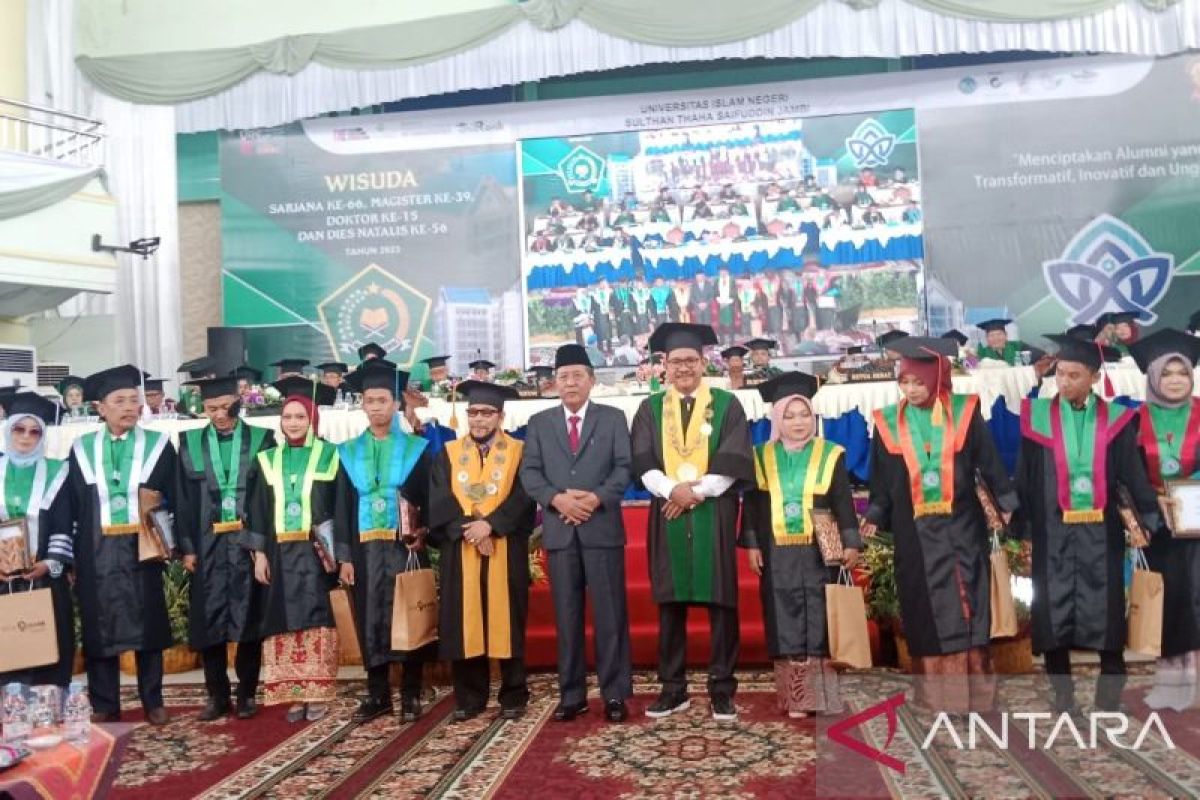 UIN Sultan Thaha Saifuddin Jambi luluskan 1.502 mahasiswa