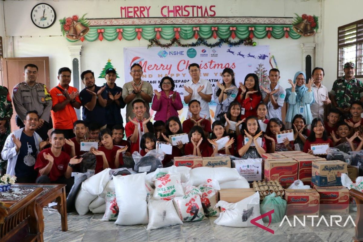 Jelang Natal - Tahun Baru, PLTA Batang Toru berbagi kasih kepada anak yatim piatu