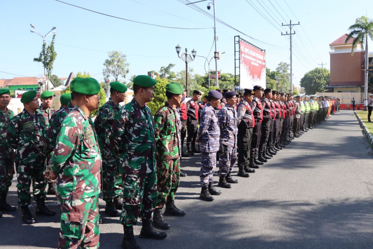 252 personel Polres Bantul siap amankan perayaan Natal dan Tahun Baru