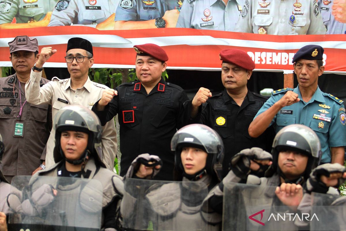 Kemenkumham Gorontalo apel siaga Natal dan Tahun Baru