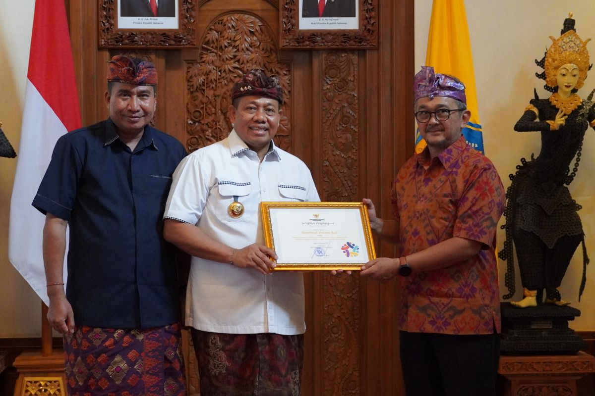 Bali raih penghargaan dari KPK atas pencegahan korupsi tertinggi